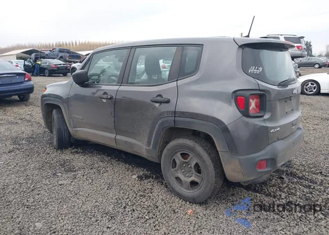 2020 Jeep Renegade Sport 4X4 из США, поврежденный, VIN ZACNJBAB7LPL87320